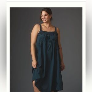 Daily Practice by Anthropologie Keeseville Sleeveless Smocked Dress
